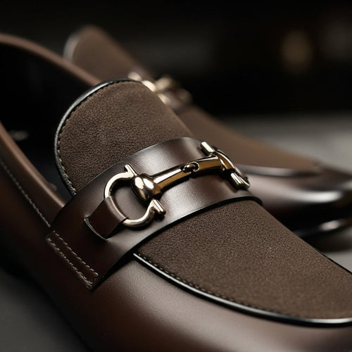 Brown  Suede Touch Premium Loafer