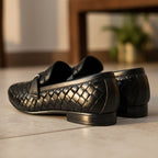 Bradded Black Leather Loafers / Premium Loafers
