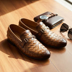 Bradded Black Leather Loafers / Premium Loafers